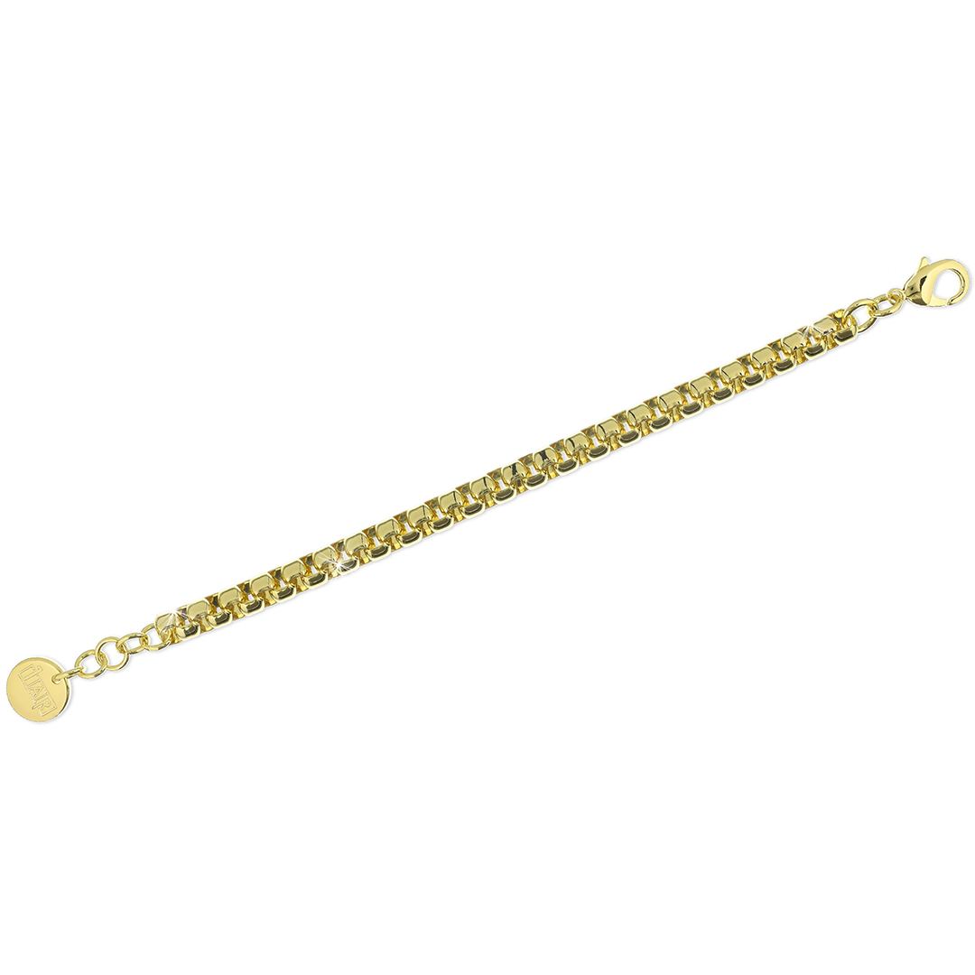unoaerre bracciale dorato catena veneziana