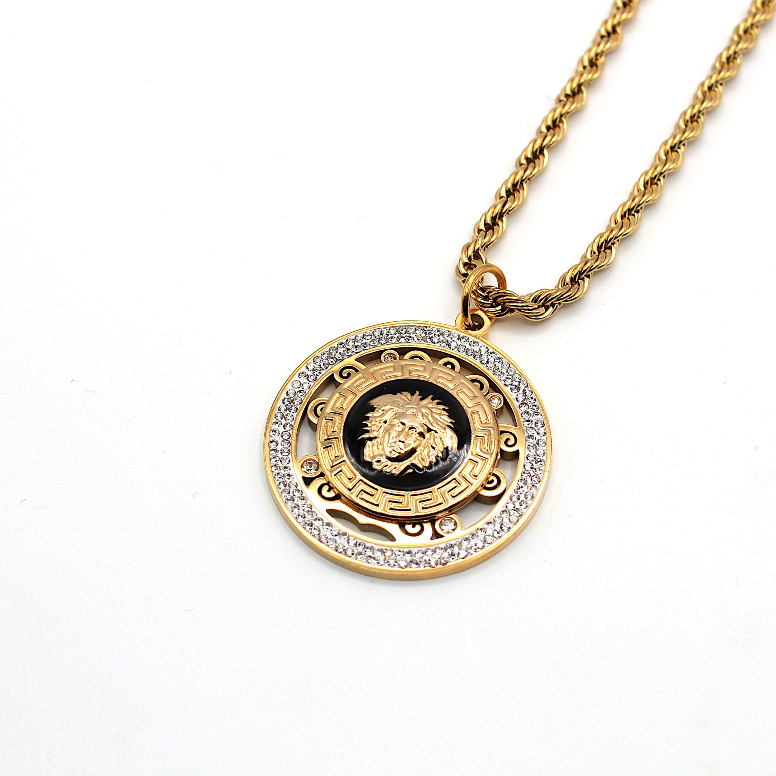 collana-medusa-albero-vita-artigianale-acciaio-oro_3