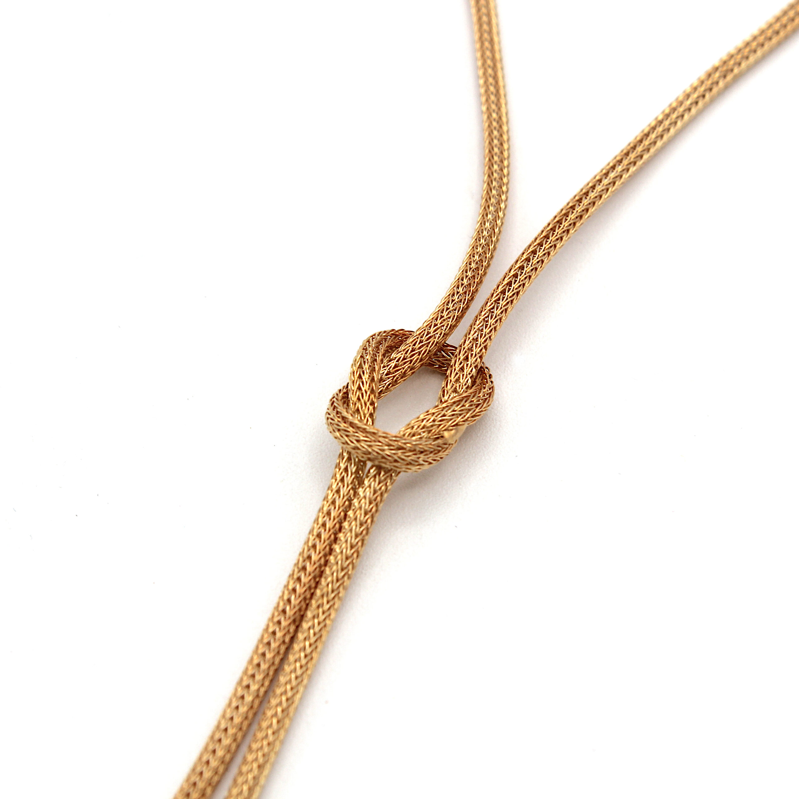 Particolare Elementi Geometrici Spessore 1.6mm Collana Lusso Oro Giallo