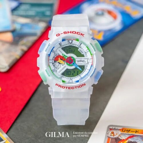 G-SHOCK x Pokémon: il nuovo GA-110 celebra 30 anni di avventure