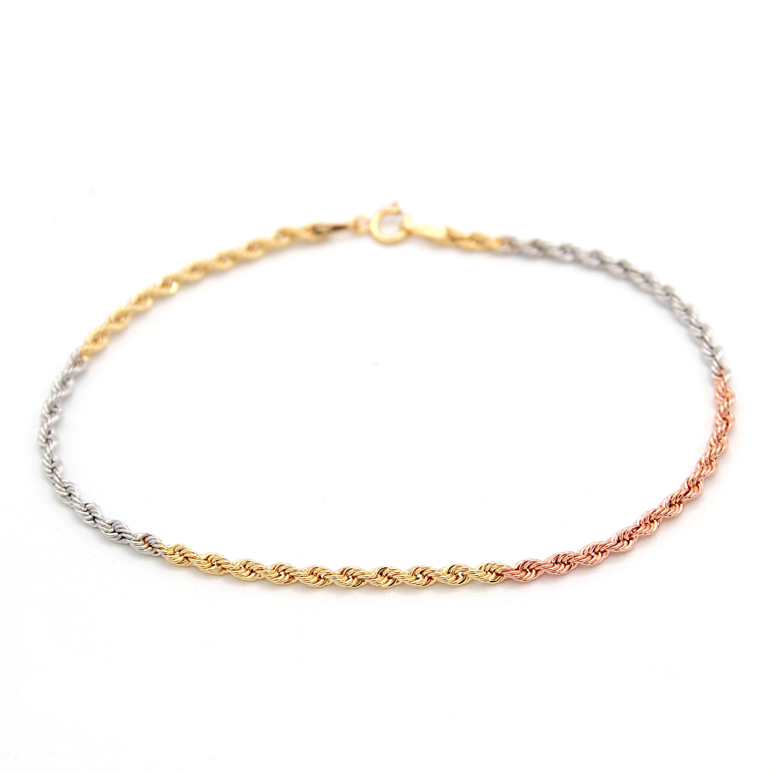 bracciale_donna_oro_18kt_maglia_fune_tricolore