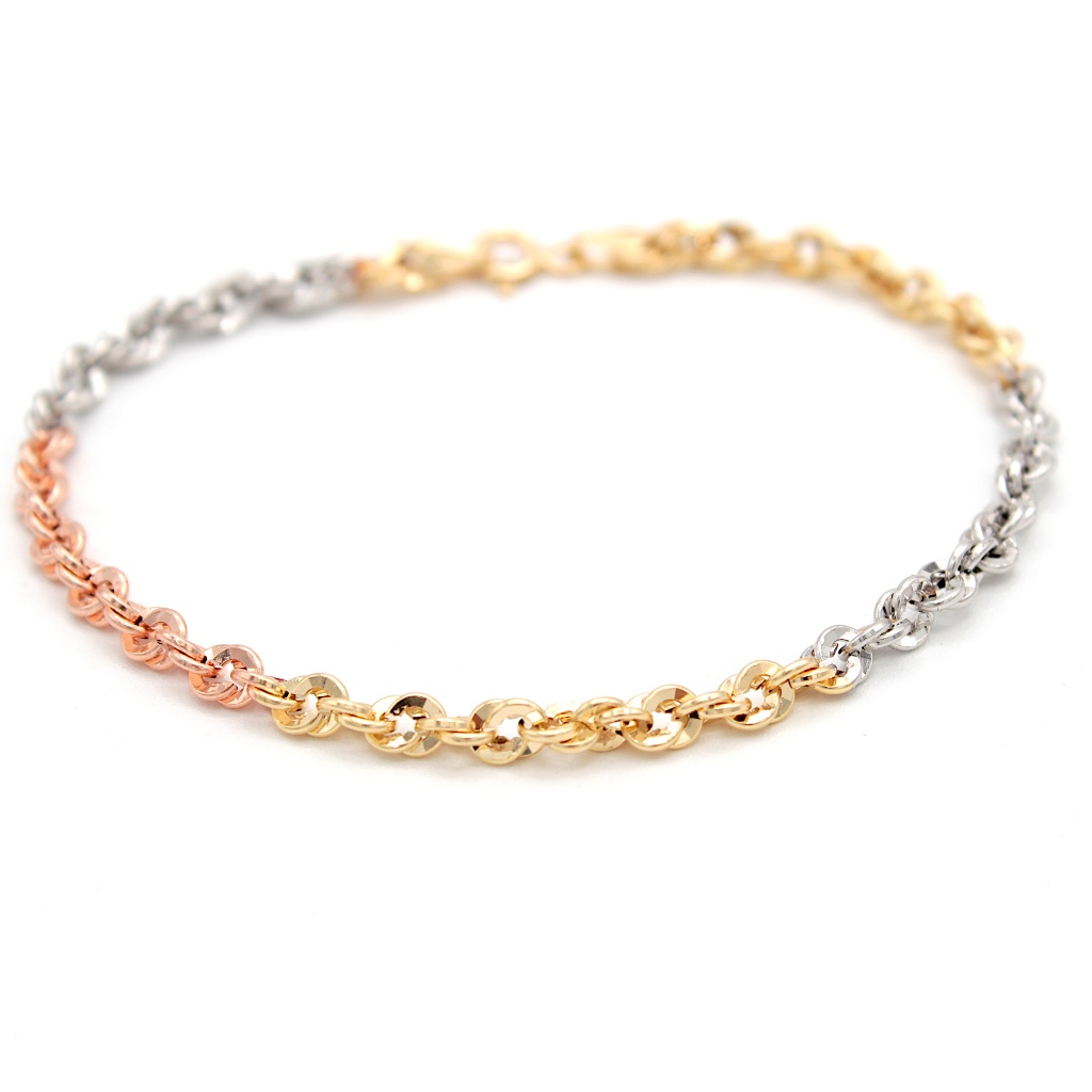 bracciale_oro_tricolore_18kt_giallo_bianco_rosa_19cm_2.38gr