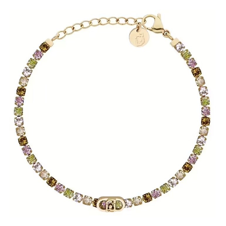 liu-jo-bracciale-tennis-in-acciaio-316l-pvd-dorato-con-zirconi-multicolor