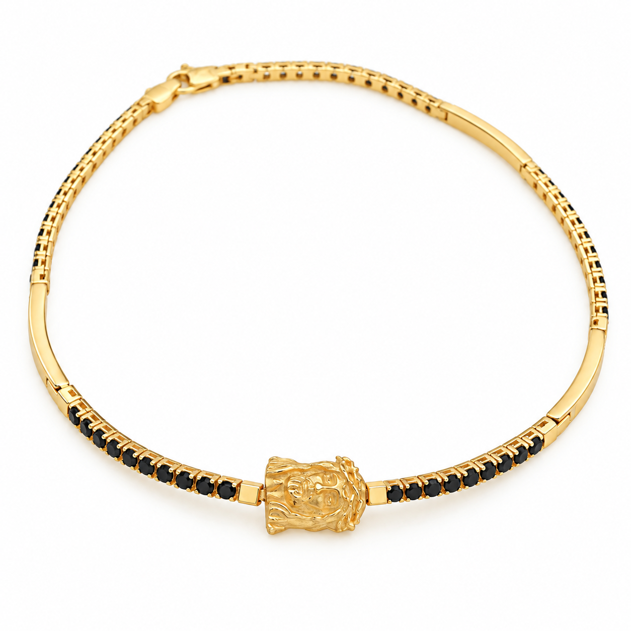 Bracciale d’oro con medaglione scolpito_2.jpg